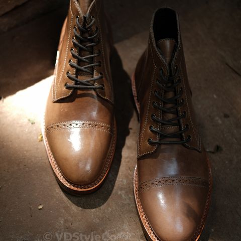 BLKBRD Luchador Service Boot in Horween Natural Chromexcel