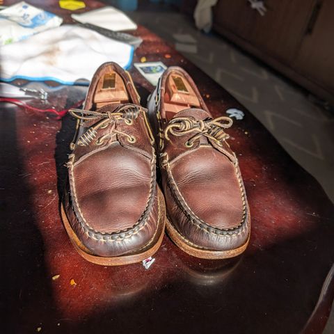 Thursday Hand Sewn Loafer in Brown Thursday Chrome