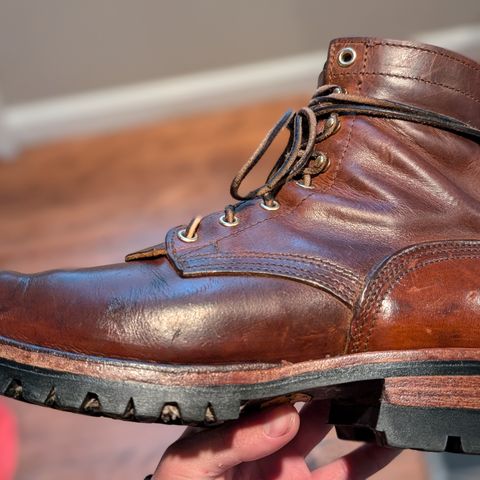 View photo of Nicks Urban Drifter in Horween Orange Predator