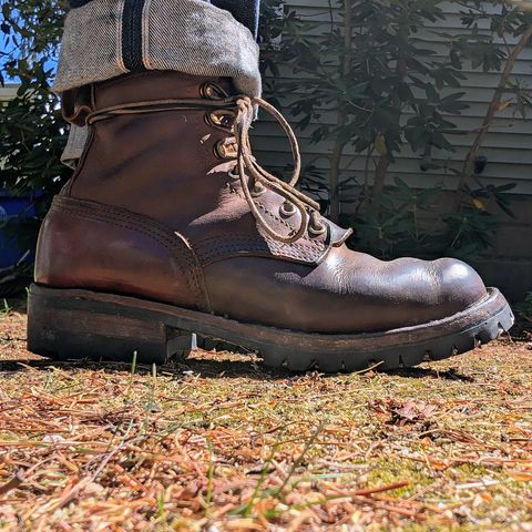 Nicks Urban Drifter in Horween Orange Predator