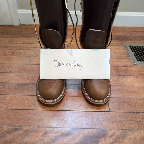 Nicks Lace Up Heritage in Horween British Tan Chromexcel