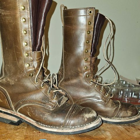 Nicks Lace Up Heritage in Horween British Tan Chromexcel
