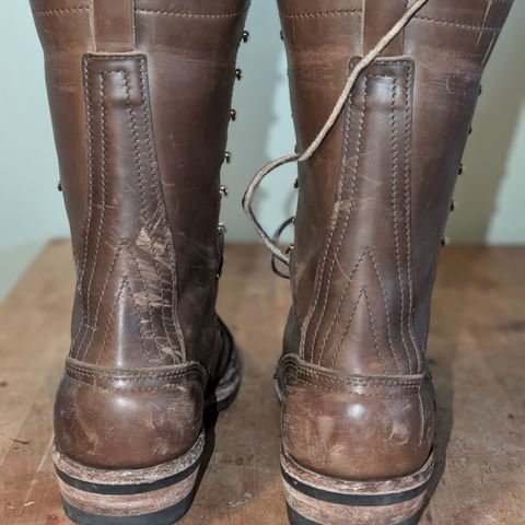 Nicks Lace Up Heritage in Horween British Tan Chromexcel