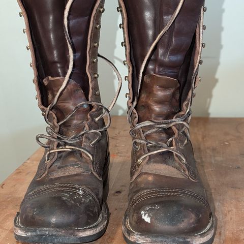 Nicks Lace Up Heritage in Horween British Tan Chromexcel