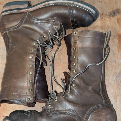 Nicks Lace Up Heritage in Horween British Tan Chromexcel