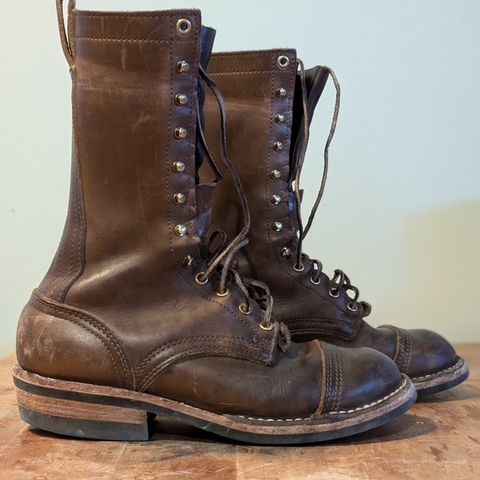 Nicks Lace Up Heritage in Horween British Tan Chromexcel