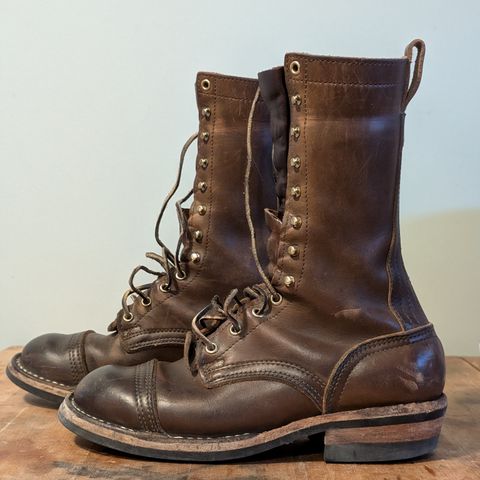 Nicks Lace Up Heritage in Horween British Tan Chromexcel