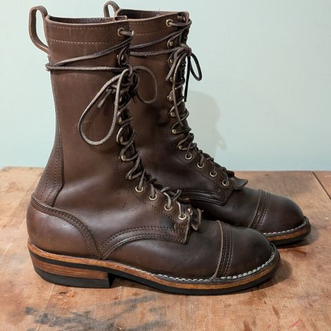 Nicks Lace Up Heritage in Horween British Tan Chromexcel