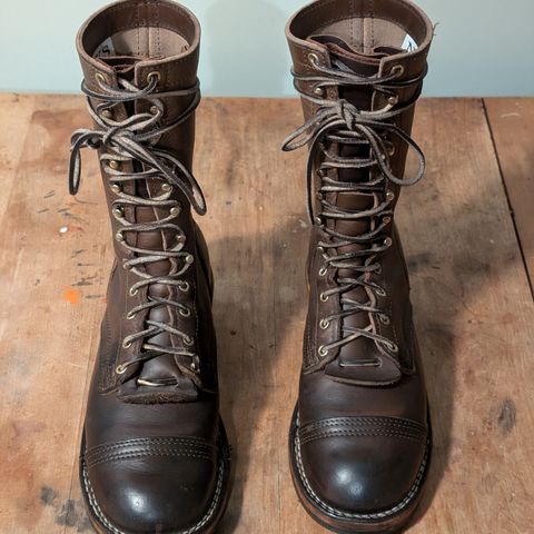Nicks Lace Up Heritage in Horween British Tan Chromexcel