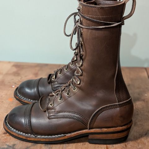 Nicks Lace Up Heritage in Horween British Tan Chromexcel