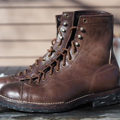 Onderhoud LCV02 Monkey Boot in Maryam Port 1071 Horsebutt