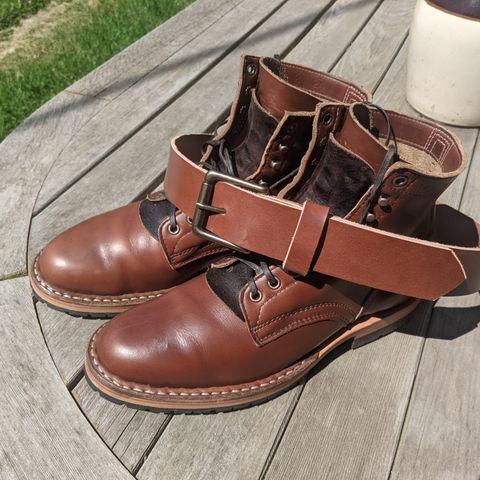 Search result thumbnail of White's MP-Sherman Plain Toe in Horween British Tan Chromexcel
