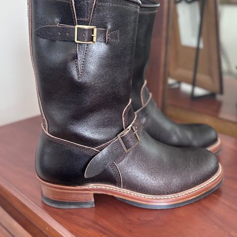 John Lofgren Wabash Engineer Boots in Brown