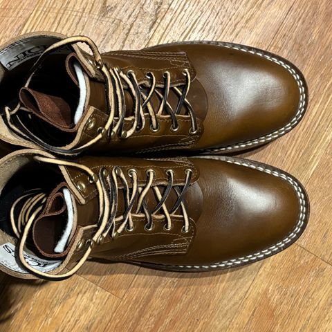 Nicks Free Range in Horween British Tan Chromexcel