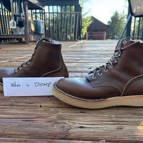 Nicks Free Range in Horween British Tan Chromexcel