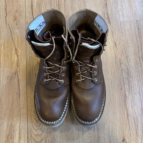 Nicks Free Range in Horween British Tan Chromexcel