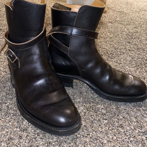 Rolling Dub Trio Griffin Jodhpur in Hand Dyed Black Italian Horsebutt