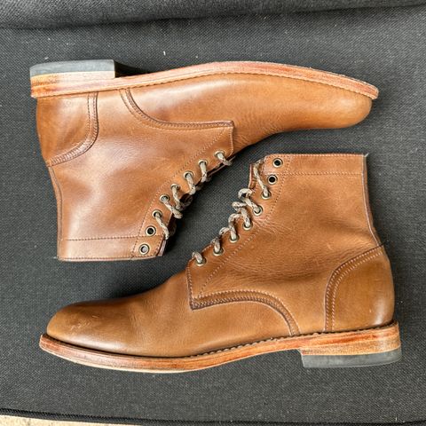 Search result thumbnail of Oak Street Bootmakers Trench Boot in Horween Natural Chromexcel