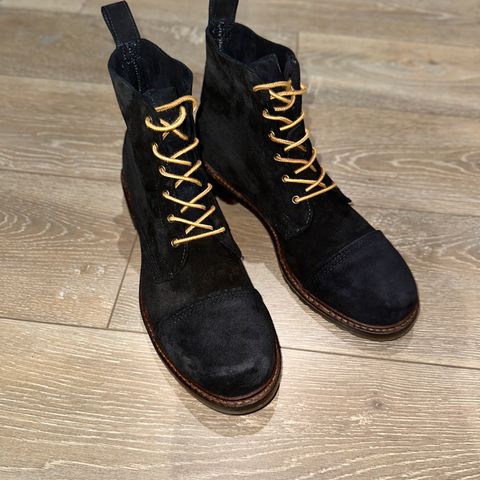 Allen Edmonds Caen in C.F. Stead Black Kudu Reverse