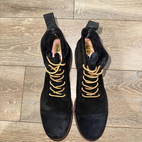 Allen Edmonds Caen in C.F. Stead Black Kudu Reverse