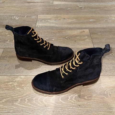 Allen Edmonds Caen in C.F. Stead Black Kudu Reverse