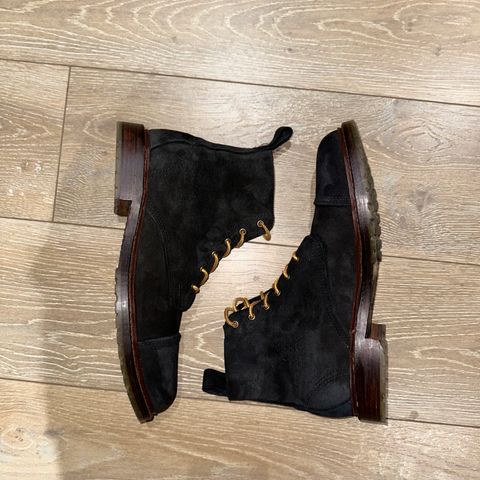 Allen Edmonds Caen in C.F. Stead Black Kudu Reverse