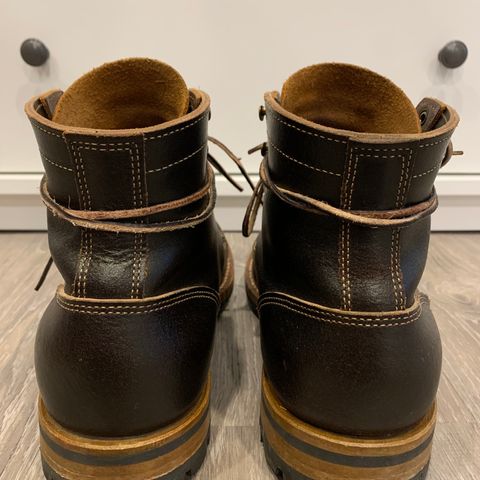 Truman Cap Toe Boot in Horween Java Waxed Flesh