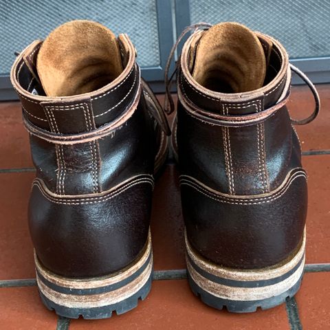 Truman Cap Toe Boot in Horween Java Waxed Flesh