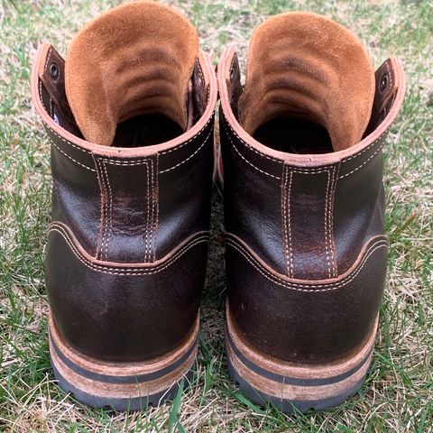 Truman Cap Toe Boot in Horween Java Waxed Flesh