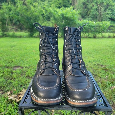 Nicks MTO in Horween Black Waxed Flesh