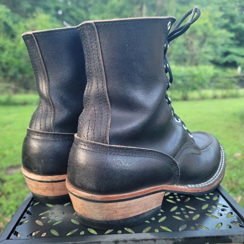 Nicks MTO in Horween Black Waxed Flesh