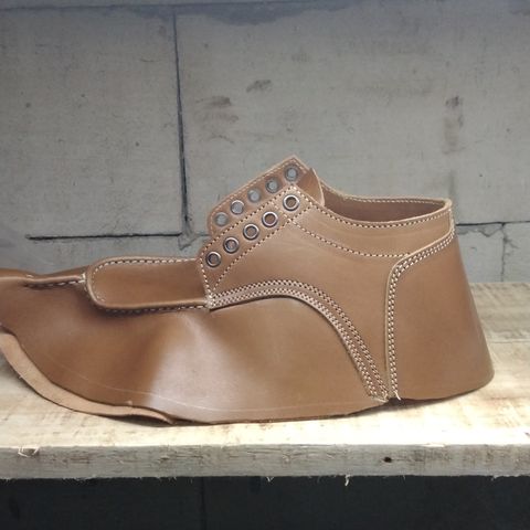 Jakkrabbits Derby Shoes in Tochigi Jeans #5 Khaki