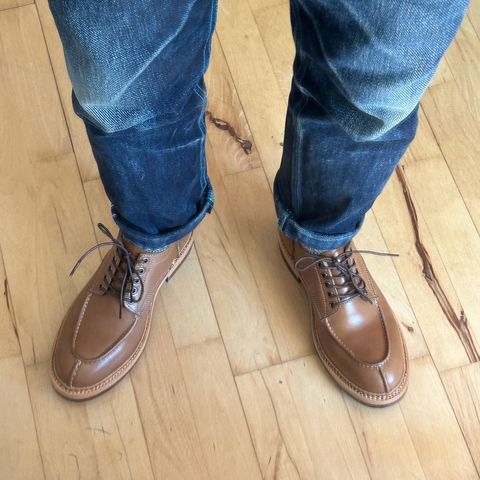 Jakkrabbits Derby Shoes in Tochigi Jeans #5 Khaki