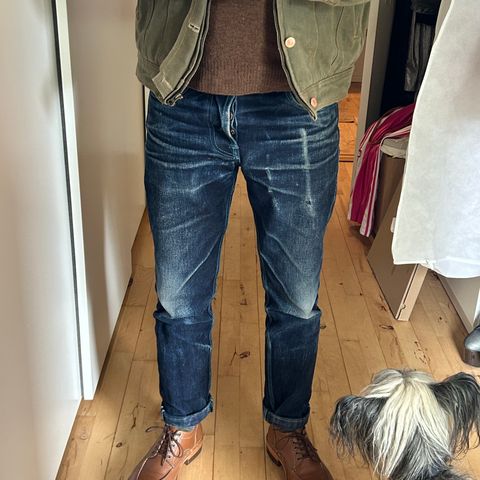 Jakkrabbits Derby Shoes in Tochigi Jeans #5 Khaki