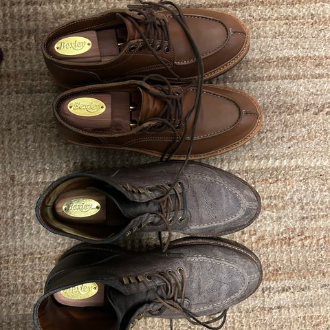 Jakkrabbits Derby Shoes in Tochigi Jeans #5 Khaki