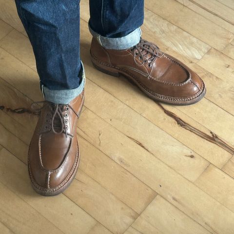 Jakkrabbits Derby Shoes in Tochigi Jeans #5 Khaki