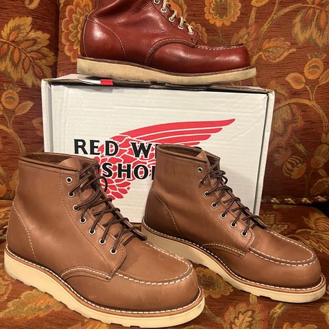 Red Wing 6-Inch Classic Moc in Mocha Oro-iginal