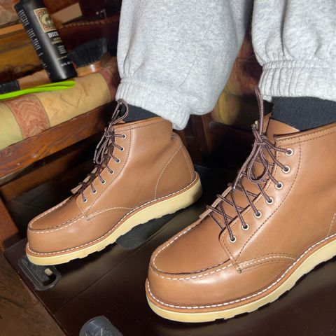 Red Wing 6-Inch Classic Moc in Mocha Oro-iginal
