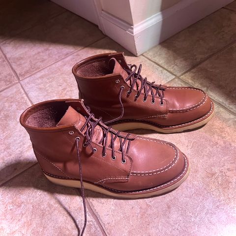 Red Wing 6-Inch Classic Moc in Mocha Oro-iginal