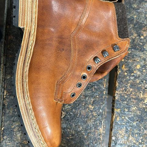 Dundas Footwear Gunnerside in Badalassi Carlo Waxy Tan Cognac