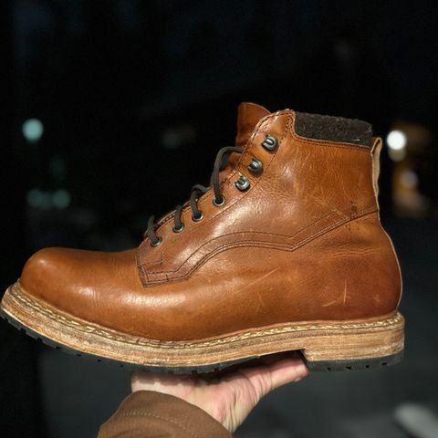 Dundas Footwear Gunnerside in Badalassi Carlo Waxy Tan Cognac
