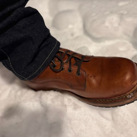 Dundas Footwear Gunnerside in Badalassi Carlo Waxy Tan Cognac
