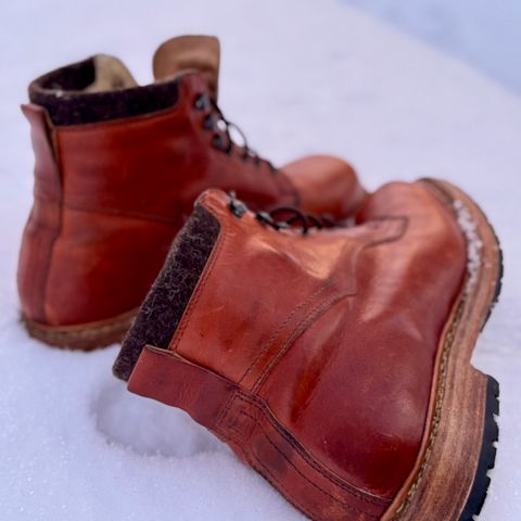 Dundas Footwear Gunnerside in Badalassi Carlo Waxy Tan Cognac