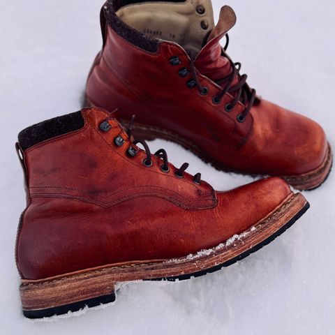 Dundas Footwear Gunnerside in Badalassi Carlo Waxy Tan Cognac