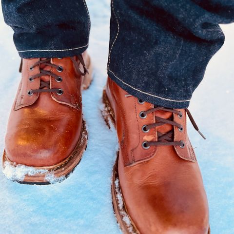 Dundas Footwear Gunnerside in Badalassi Carlo Waxy Tan Cognac