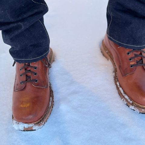 Dundas Footwear Gunnerside in Badalassi Carlo Waxy Tan Cognac