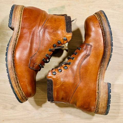 Dundas Footwear Gunnerside in Badalassi Carlo Waxy Tan Cognac