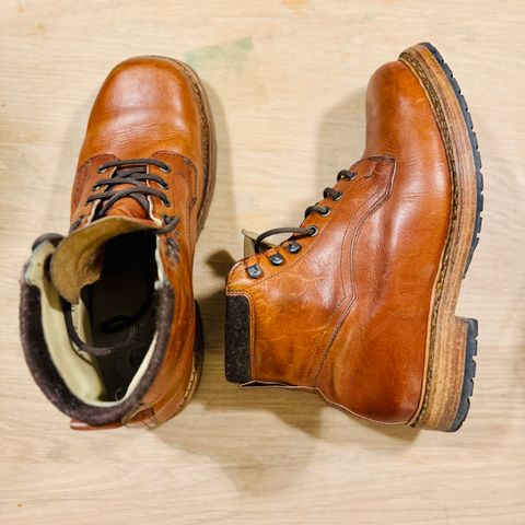 Dundas Footwear Gunnerside in Badalassi Carlo Waxy Tan Cognac