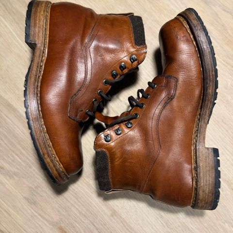 Dundas Footwear Gunnerside in Badalassi Carlo Waxy Tan Cognac