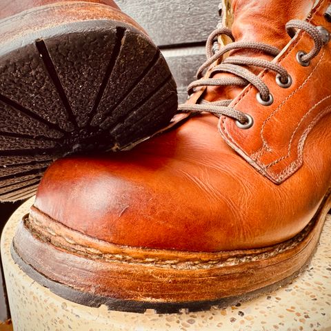 Dundas Footwear Gunnerside in Badalassi Carlo Waxy Tan Cognac